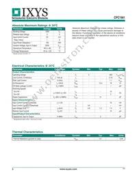 CPC1981Y Datasheet Page 2