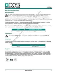 CPC1981Y Datasheet Page 5