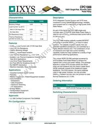 CPC1988J Datasheet Cover