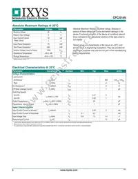 CPC2014NTR Datasheet Page 2