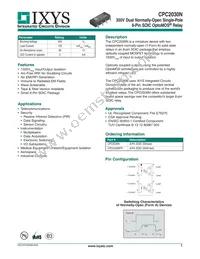 CPC2030NTR Datasheet Cover