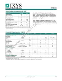 CPC2125N Datasheet Page 2
