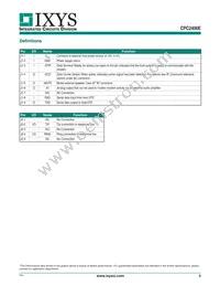 CPC2400E Datasheet Page 3
