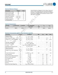 CPC3703C Datasheet Page 2