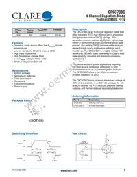 CPC3730C Datasheet Cover