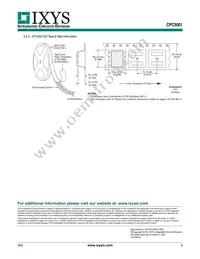 CPC5001GS Datasheet Page 9