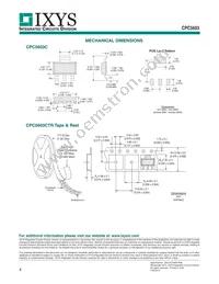 CPC5603CTR Datasheet Page 5