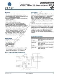 CPC5611ATR Datasheet Cover