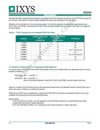 CPC5750U Datasheet Page 16