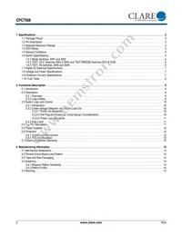 CPC7508BTR Datasheet Page 2