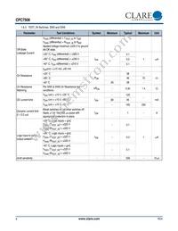 CPC7508BTR Datasheet Page 6