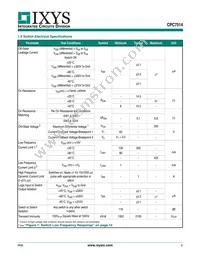 CPC7514ZTR Datasheet Page 5