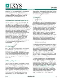 CPC75282KATR Datasheet Page 15