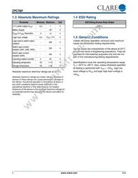CPC7581MBTR Datasheet Page 4