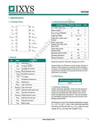 CPC7592BCTR Datasheet Page 3