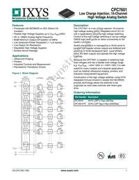 CPC7601K Datasheet Cover