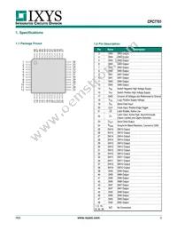 CPC7701K Datasheet Page 3