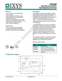 CPC9909NETR Datasheet Cover