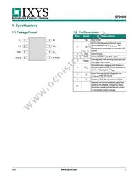 CPC9909NETR Datasheet Page 3