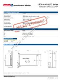 CPCI-A-3U-200C Datasheet Page 3