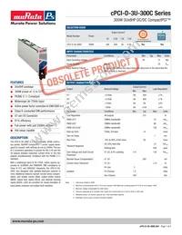 CPCI-D-3U-300C Datasheet Cover