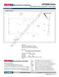 CPCI200D-2C Datasheet Page 5