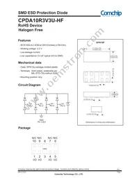 CPDA10R3V3U-HF Datasheet Cover