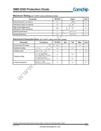 CPDA10R3V3U-HF Datasheet Page 2
