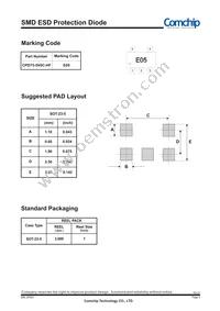 CPDT5-5V0C-HF Datasheet Page 4