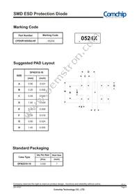 CPDVR105V0U-HF Datasheet Page 4