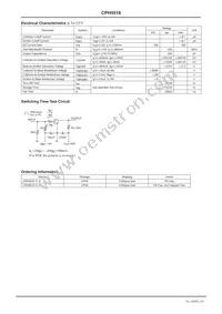 CPH5518-TL-E Datasheet Page 2