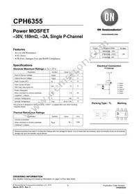 CPH6355-TL-H Datasheet Cover