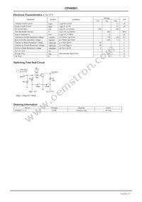 CPH6501-TL-E Datasheet Page 2