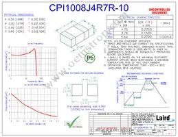 CPI1008J4R7R-10 Cover