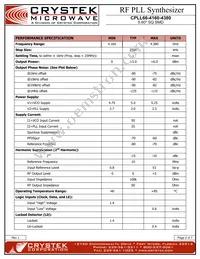 CPLL66-4160-4380 Datasheet Page 2