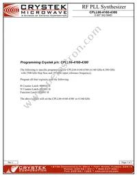 CPLL66-4160-4380 Datasheet Page 7