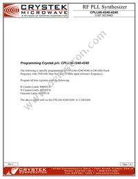 CPLL66-4240-4240 Datasheet Page 7