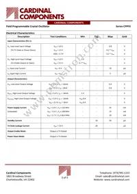 CPPFXC8LT-A7BD-25.0TS Datasheet Page 3