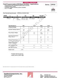 CPPV9 Datasheet Cover