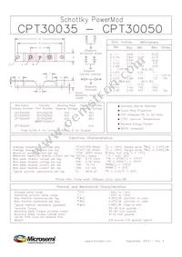 CPT30050A Datasheet Cover