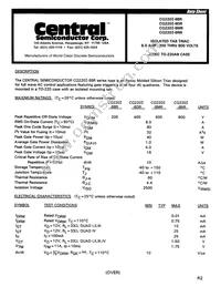 CQ220I-8DR Datasheet Cover