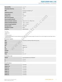 CQ28-10NNP-KW1 Datasheet Page 3