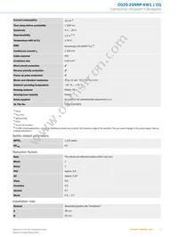 CQ35-25NNP-KW1 Datasheet Page 3