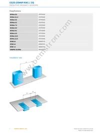 CQ35-25NNP-KW1 Datasheet Page 4