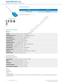 CQ35-25NPP-KC1 Datasheet Page 2