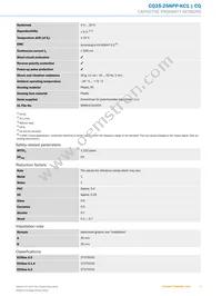 CQ35-25NPP-KC1 Datasheet Page 3