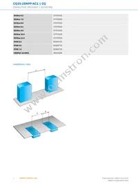 CQ35-25NPP-KC1 Datasheet Page 4