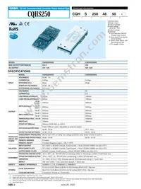 CQHS3004850-T Datasheet Page 2