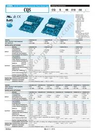 CQS48150-8-V Datasheet Cover