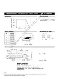 CR0402-FX-4751GAS Datasheet Page 2